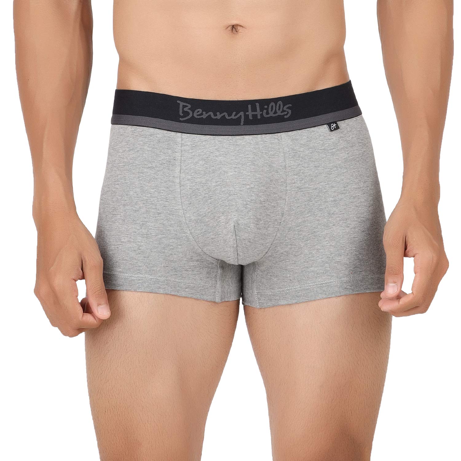 Benny Hills Men's Cotton Soft Modern Stay Fit Trunk (Pack of 1)