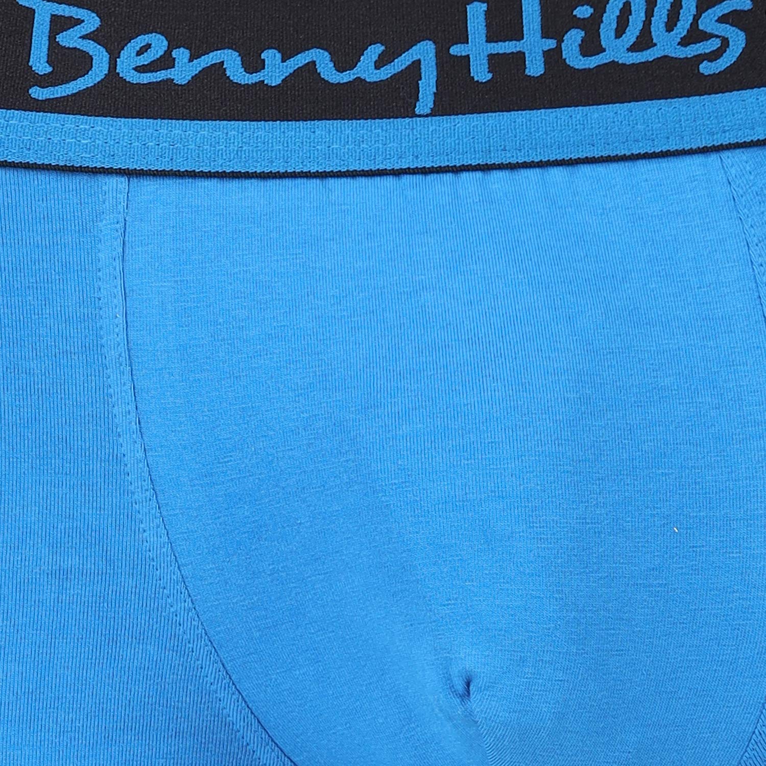 Benny Hills Men's Cotton Soft Modern Stay Fit Trunk (Pack of 1)