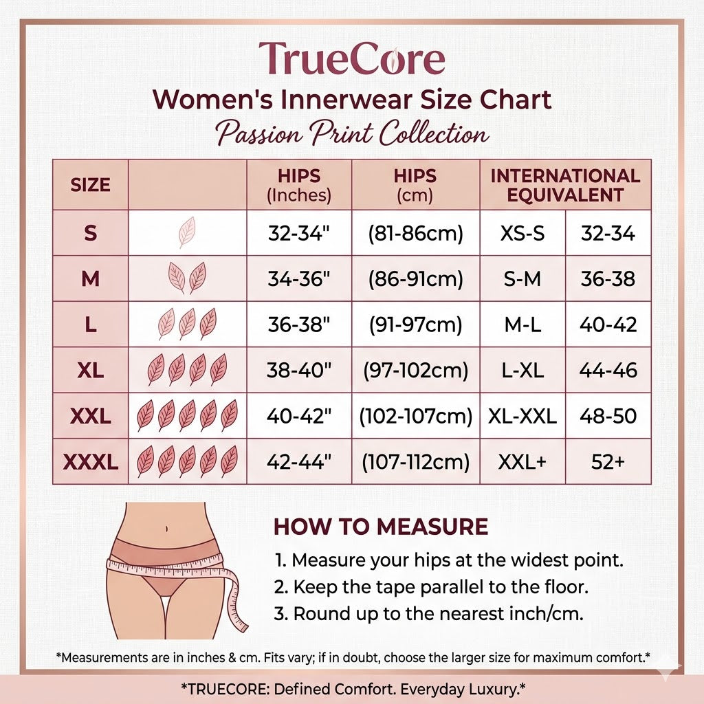 VIP Feelings Women's 100% Cotton Printed Panties - Pack of 6 (Inner Elastic)