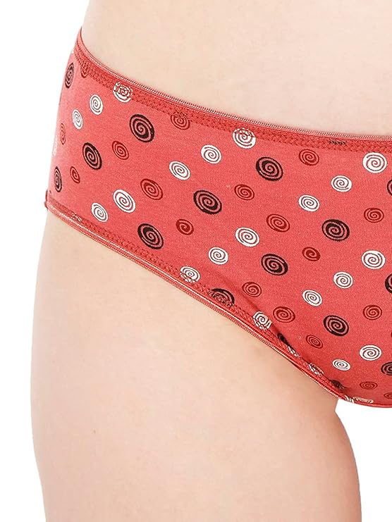 VIP Feelings Women Misty Shimmer Elastic Panty, Pack of 3, Assorted Colors