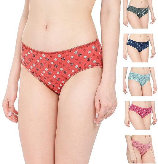 VIP Feelings Women Misty Shimmer Elastic Panty, Pack of 3, Assorted Colors