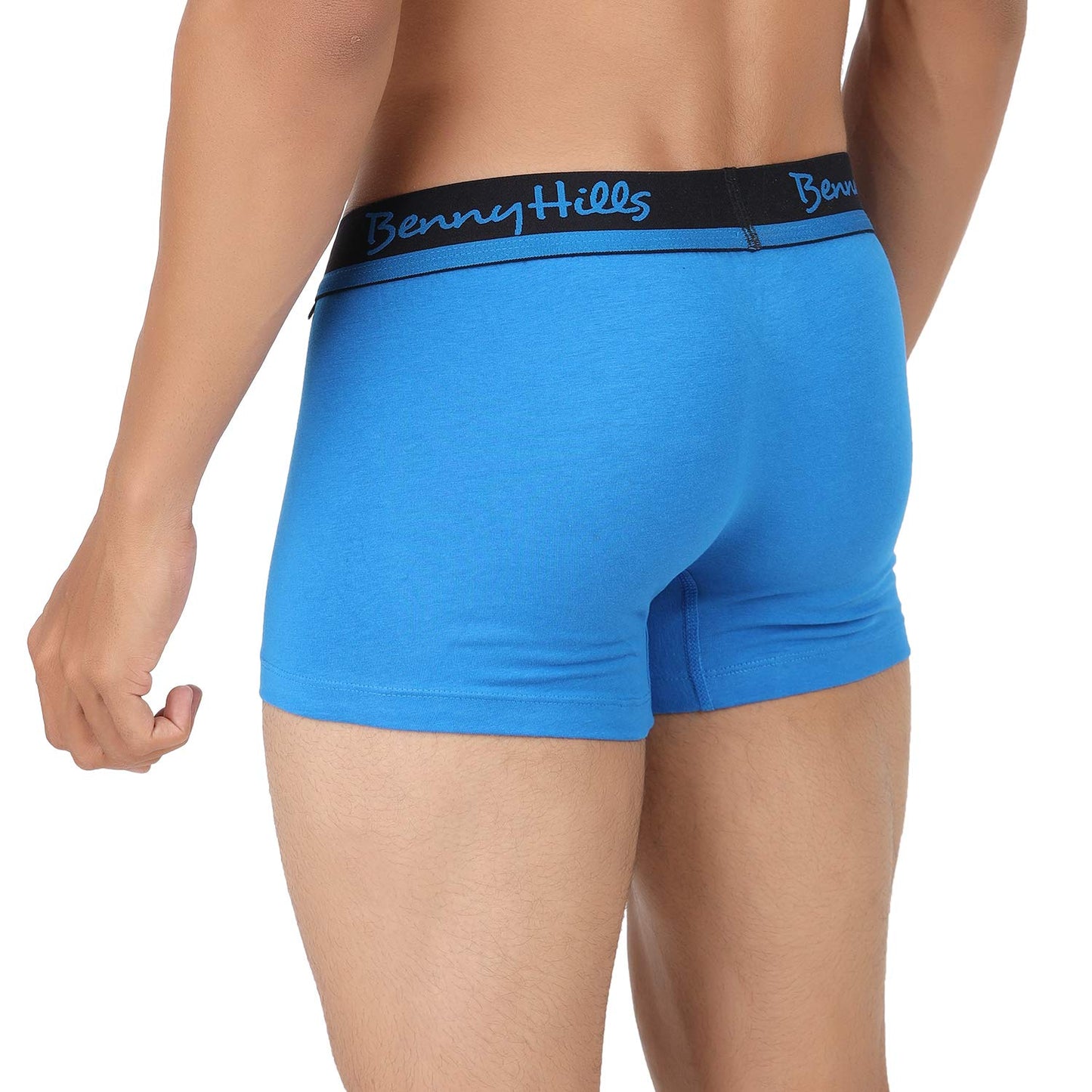 Benny Hills Men's Cotton Soft Modern Stay Fit Trunk (Pack of 1)