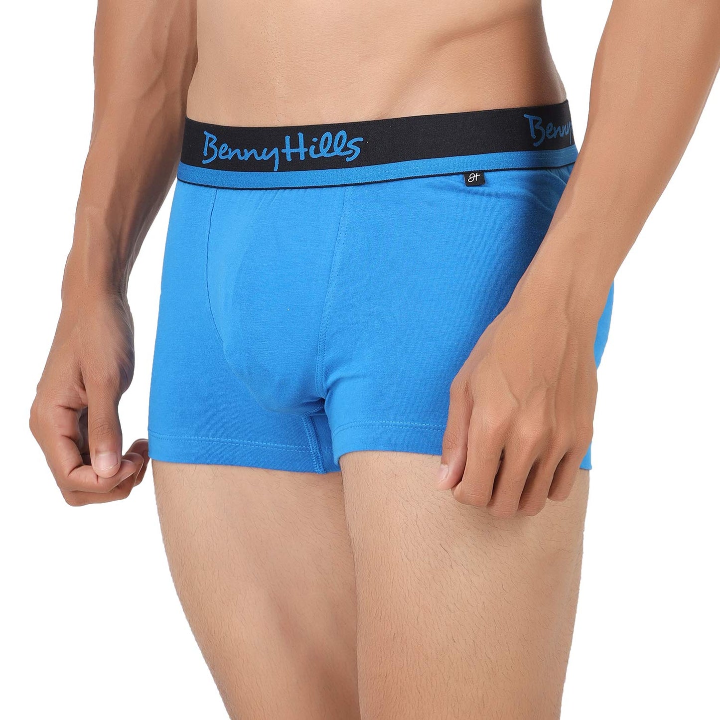 Benny Hills Men's Cotton Soft Modern Stay Fit Trunk (Pack of 1)
