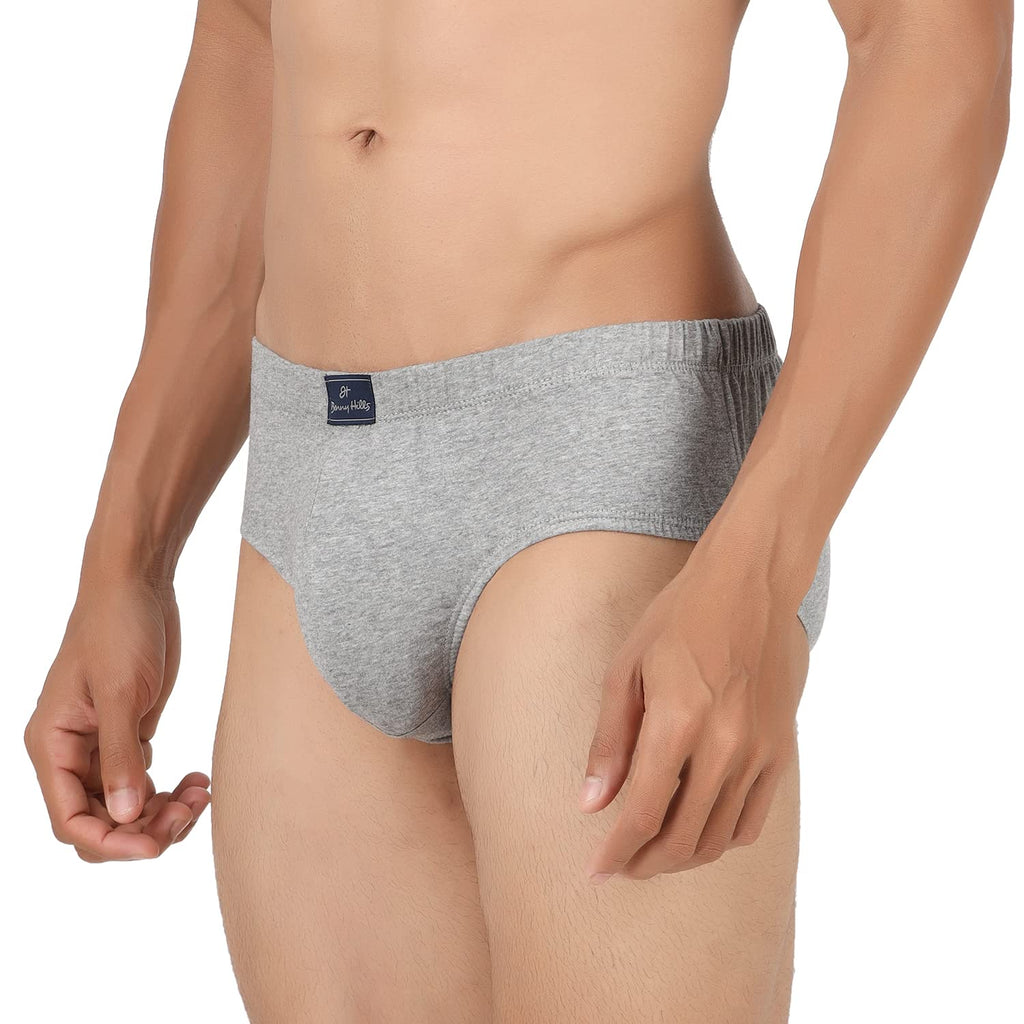 Benny Hills Player Inner Elastic Brief, Assorted Colors, Pack of 1