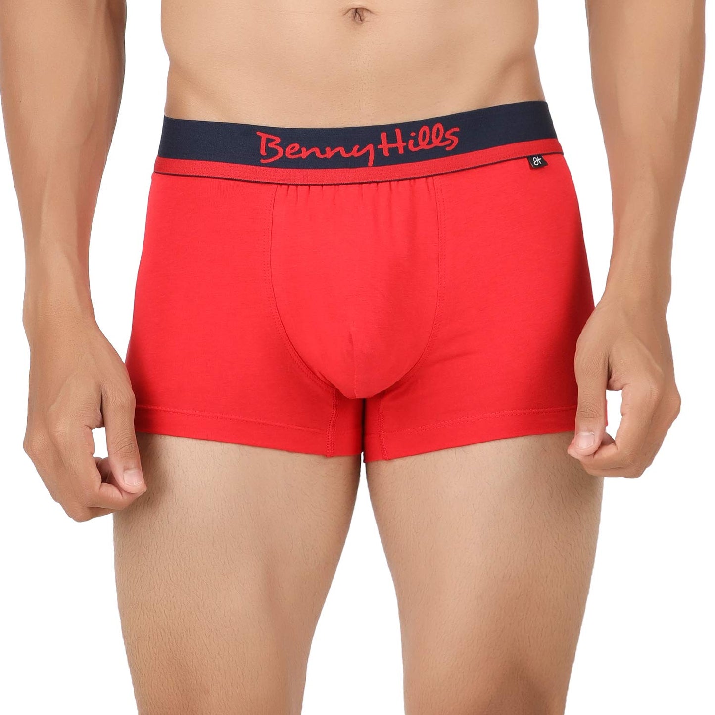 Benny Hills Men's Cotton Soft Modern Stay Fit Trunk (Pack of 1)