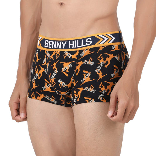 Benny Hills Printed Trunk For Men, Pack of 1, Assorted Printed Colors