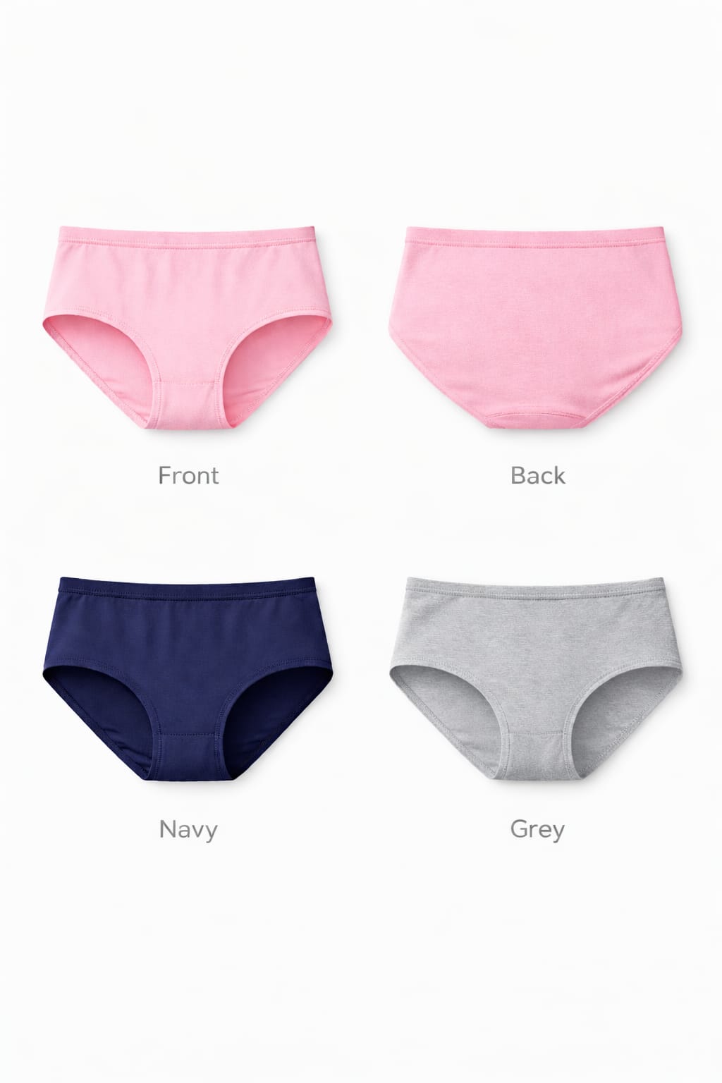 VIP Feelings Women’s Cotton Panty – 9 Piece Comfort Value Pack